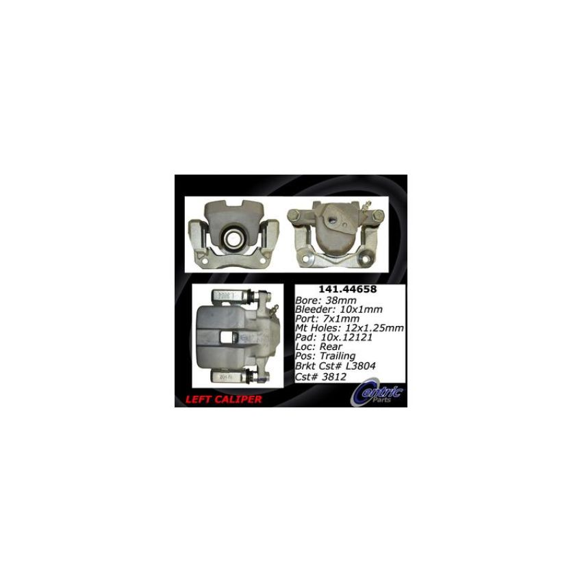 CENTRIC PARTS 141.44658 Centric Semi-Loaded Brake Caliper