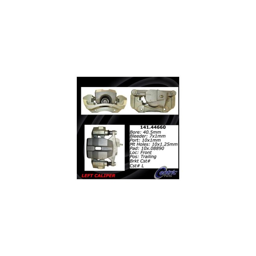 CENTRIC PARTS 141.44660 Centric Semi-Loaded Brake Caliper