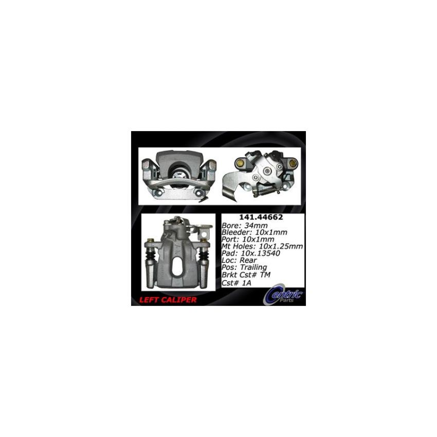 CENTRIC PARTS 141.44662 Centric Semi-Loaded Brake Caliper