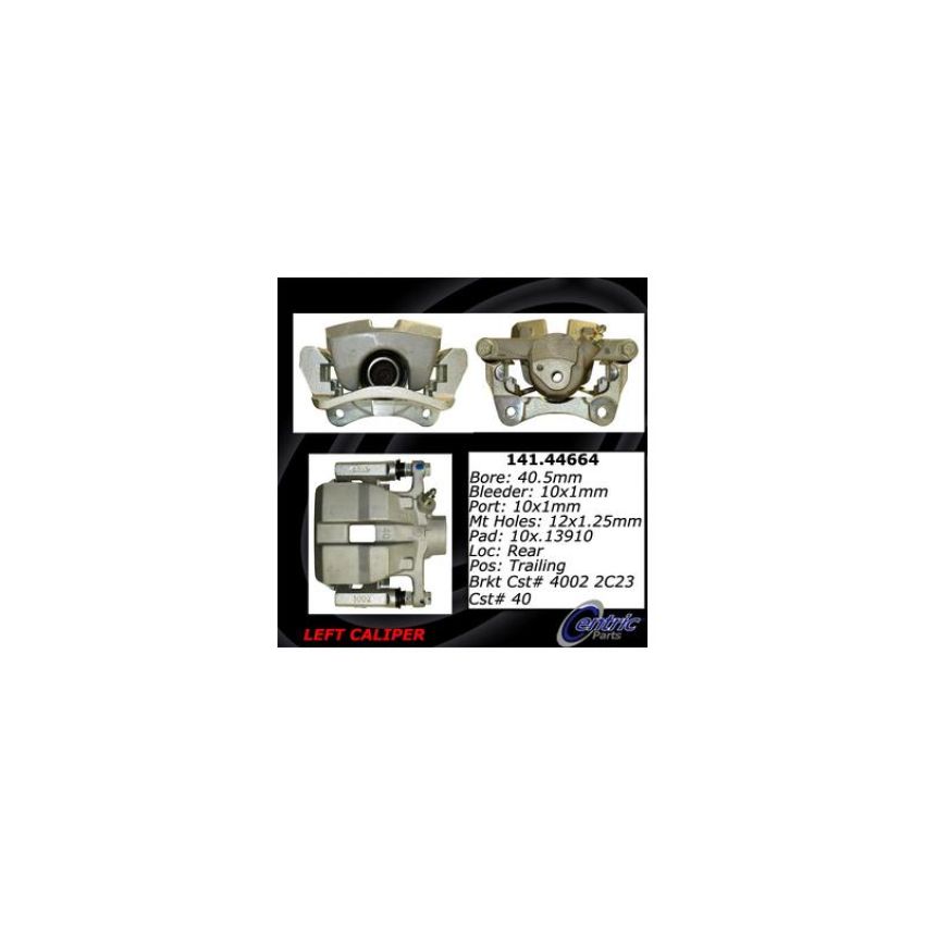 CENTRIC PARTS 141.44664 Centric Semi-Loaded Brake Caliper