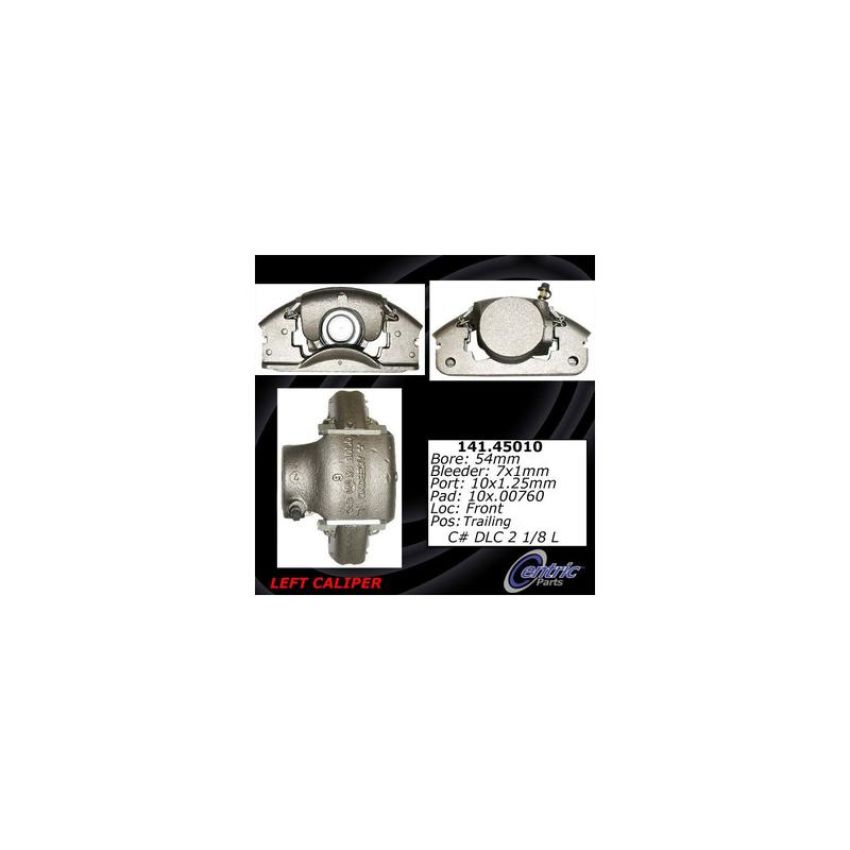 CENTRIC PARTS 141.45010 Centric Semi-Loaded Brake Caliper