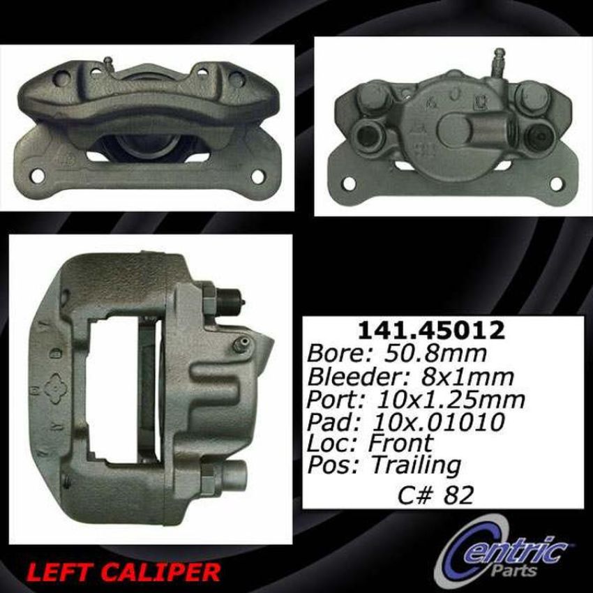 CENTRIC PARTS 141.45011 Centric Semi-Loaded Brake Caliper
