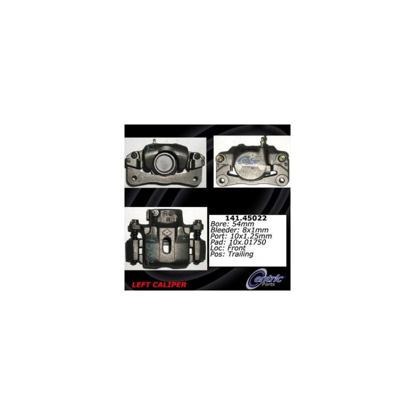 CENTRIC PARTS 141.45022 Centric Semi-Loaded Brake Caliper