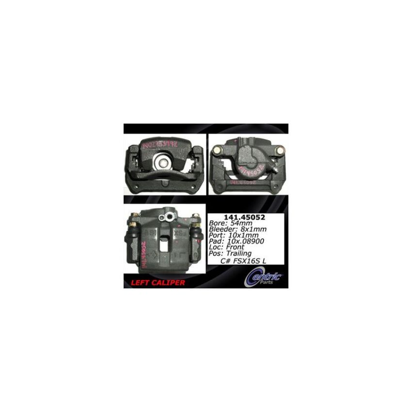 CENTRIC PARTS 141.45052 Centric Semi-Loaded Brake Caliper