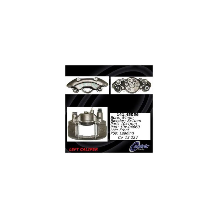 CENTRIC PARTS 141.45056 Centric Semi-Loaded Brake Caliper