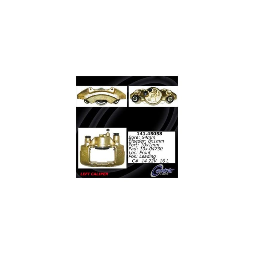 CENTRIC PARTS 141.45058 Centric Semi-Loaded Brake Caliper