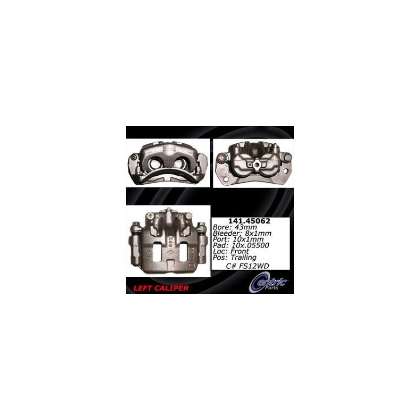 CENTRIC PARTS 141.45062 Centric Semi-Loaded Brake Caliper