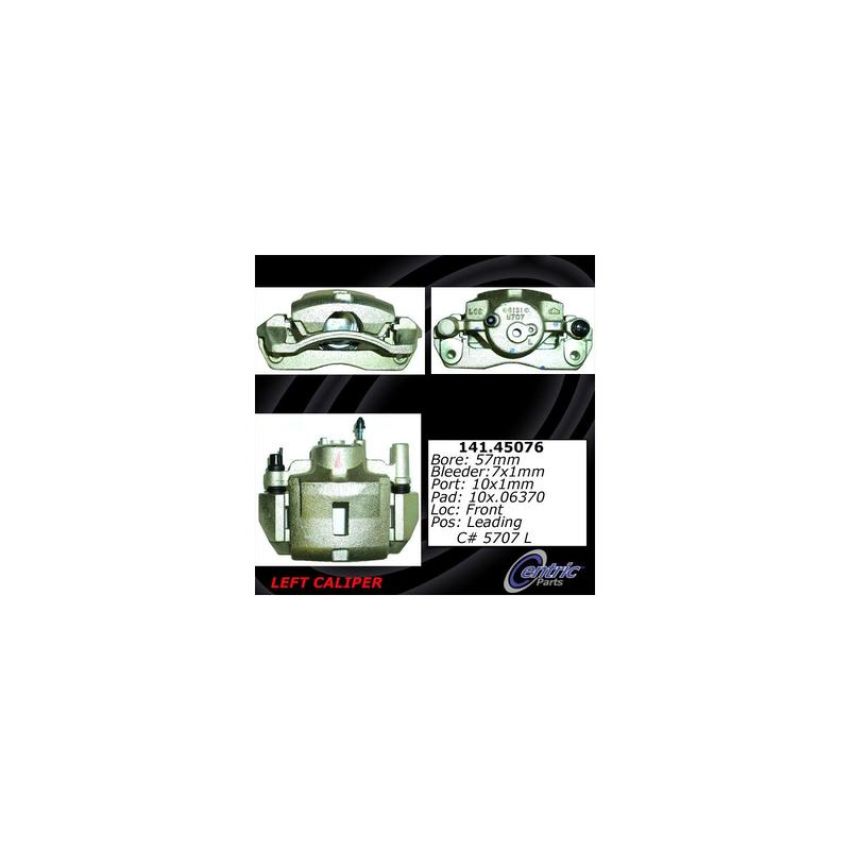 CENTRIC PARTS 141.45076 Centric Semi-Loaded Brake Caliper