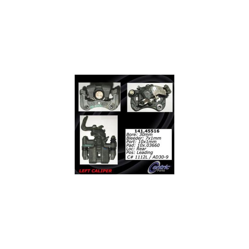 CENTRIC PARTS 141.45516 Centric Semi-Loaded Brake Caliper