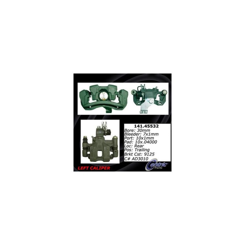 CENTRIC PARTS 141.45532 Centric Semi-Loaded Brake Caliper