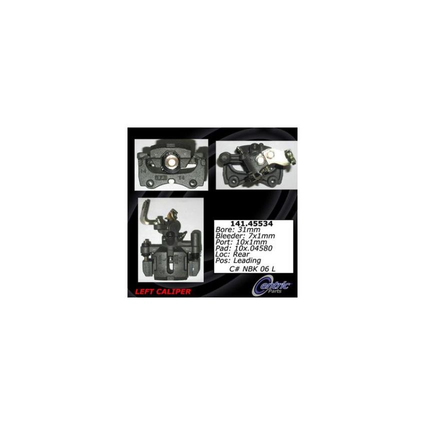 CENTRIC PARTS 141.45534 Centric Semi-Loaded Brake Caliper