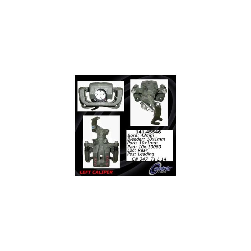 CENTRIC PARTS 141.45546 Centric Semi-Loaded Brake Caliper