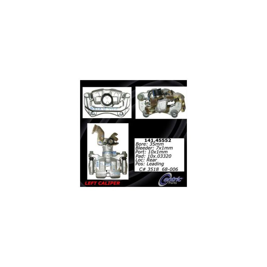 CENTRIC PARTS 141.45552 Centric Semi-Loaded Brake Caliper