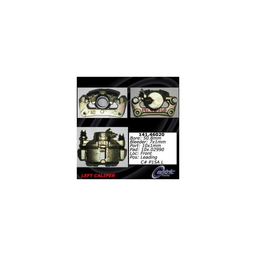 CENTRIC PARTS 141.46020 Centric Semi-Loaded Brake Caliper