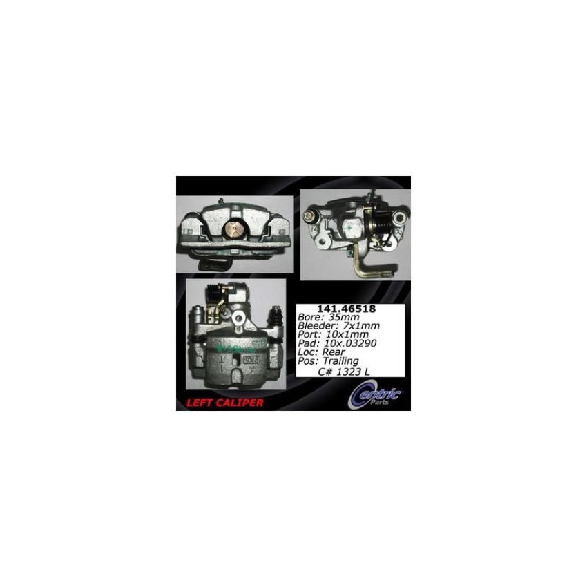 CENTRIC PARTS 141.46518 Centric Semi-Loaded Brake Caliper