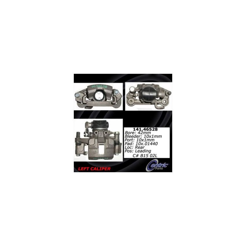 CENTRIC PARTS 141.46528 Centric Semi-Loaded Brake Caliper