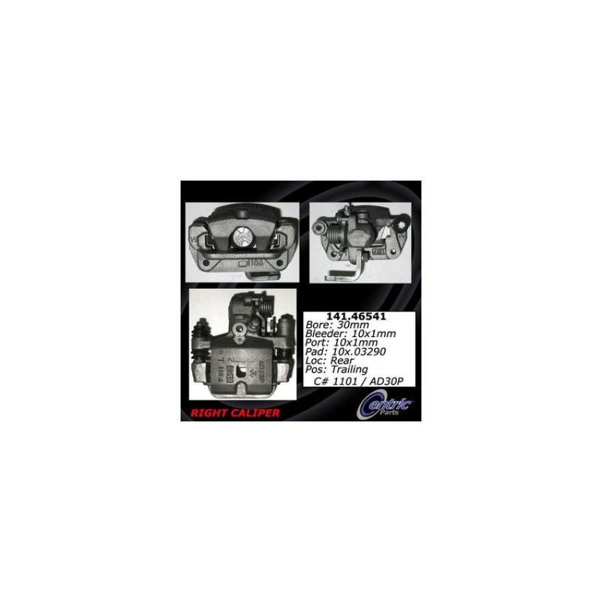 CENTRIC PARTS 141.46541 Centric Semi-Loaded Brake Caliper