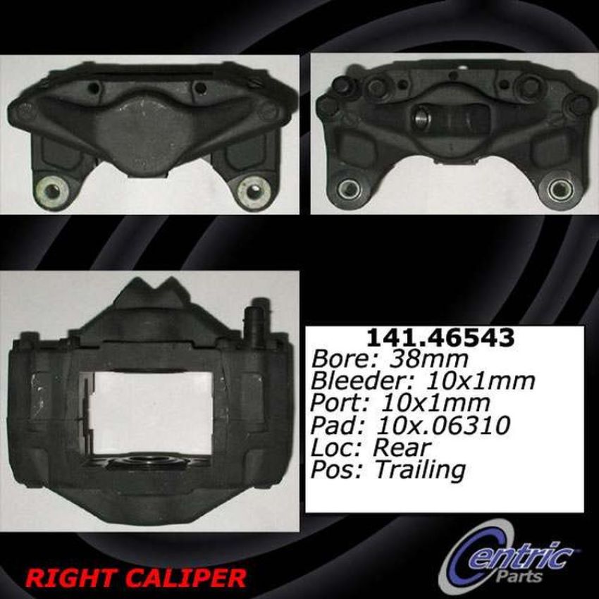 CENTRIC PARTS 141.46544 Centric Semi-Loaded Brake Caliper