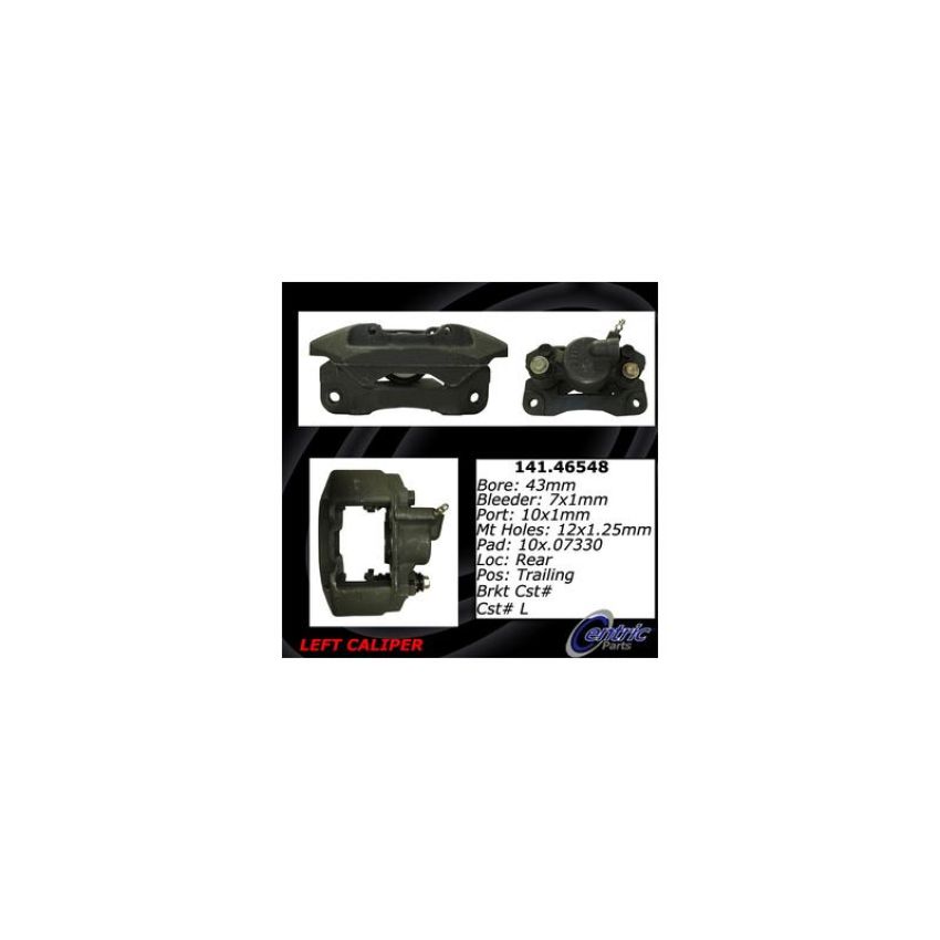 CENTRIC PARTS 141.46548 Centric Semi-Loaded Brake Caliper