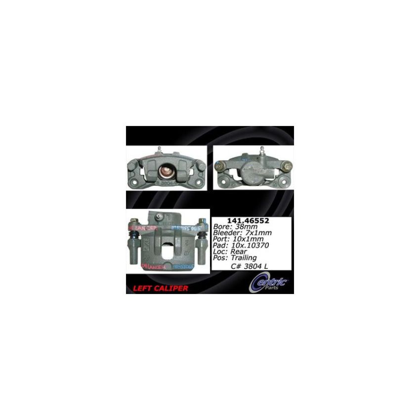 CENTRIC PARTS 141.46552 Centric Semi-Loaded Brake Caliper
