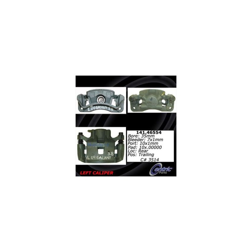 CENTRIC PARTS 141.46554 Centric Semi-Loaded Brake Caliper