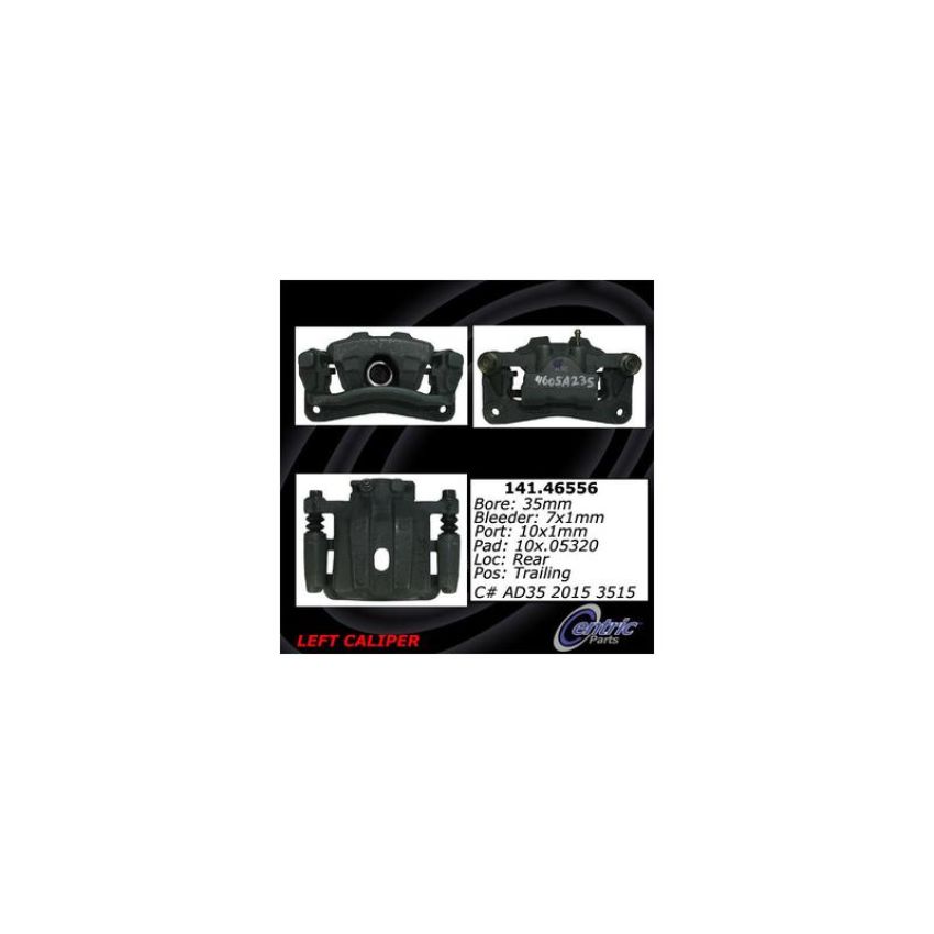 CENTRIC PARTS 141.46556 Centric Semi-Loaded Brake Caliper