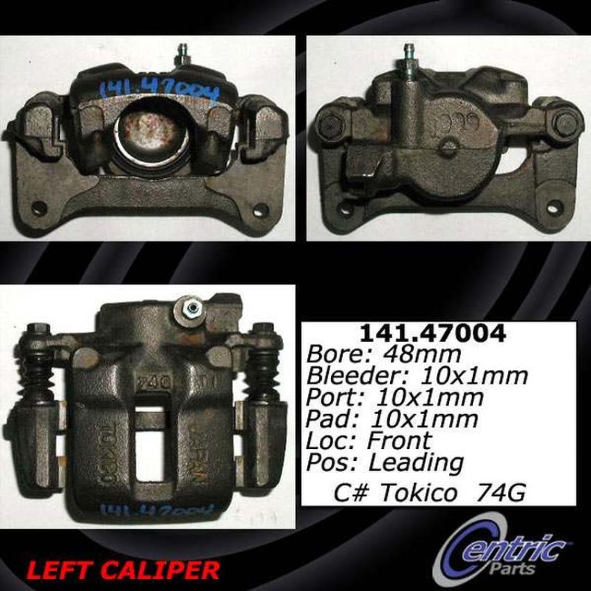 CENTRIC PARTS 141.47003 Centric Semi-Loaded Brake Caliper