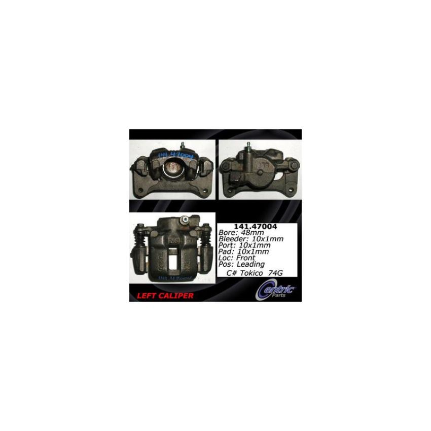 CENTRIC PARTS 141.47004 Centric Semi-Loaded Brake Caliper