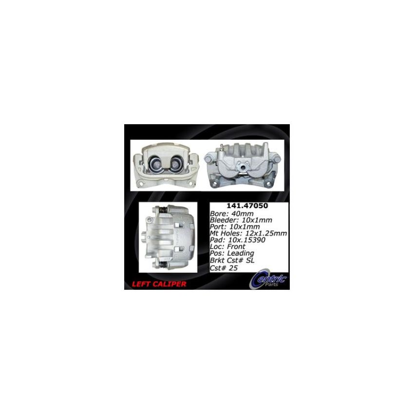 CENTRIC PARTS 141.47050 Centric Semi-Loaded Brake Caliper