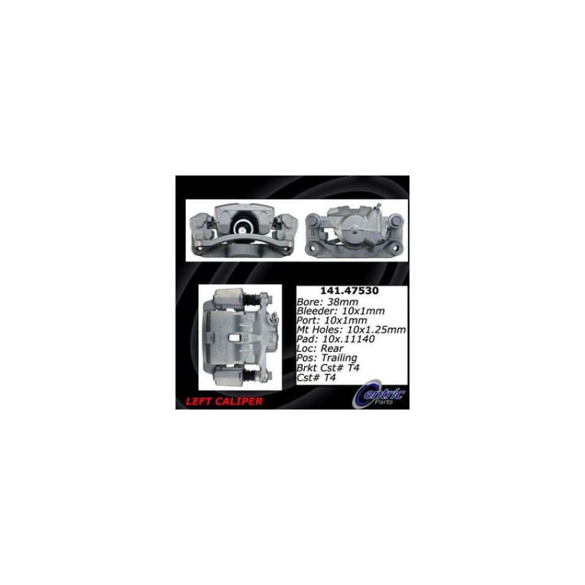 CENTRIC PARTS 141.47530 Centric Semi-Loaded Brake Caliper