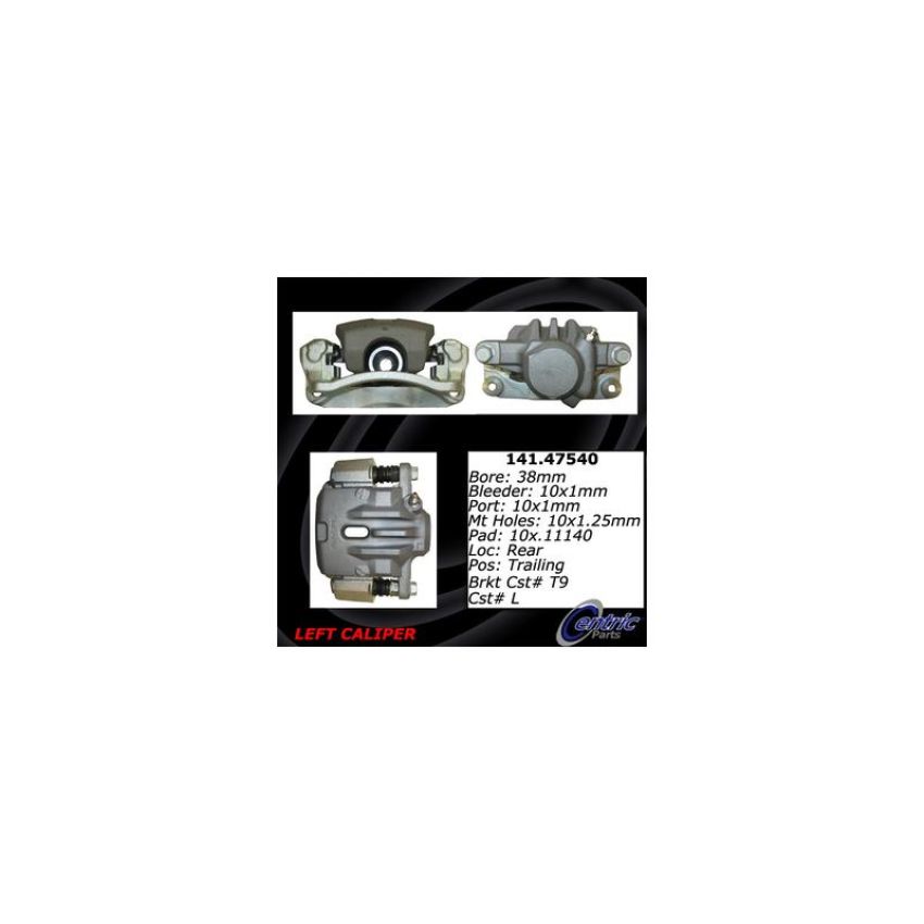 CENTRIC PARTS 141.47540 Centric Semi-Loaded Brake Caliper