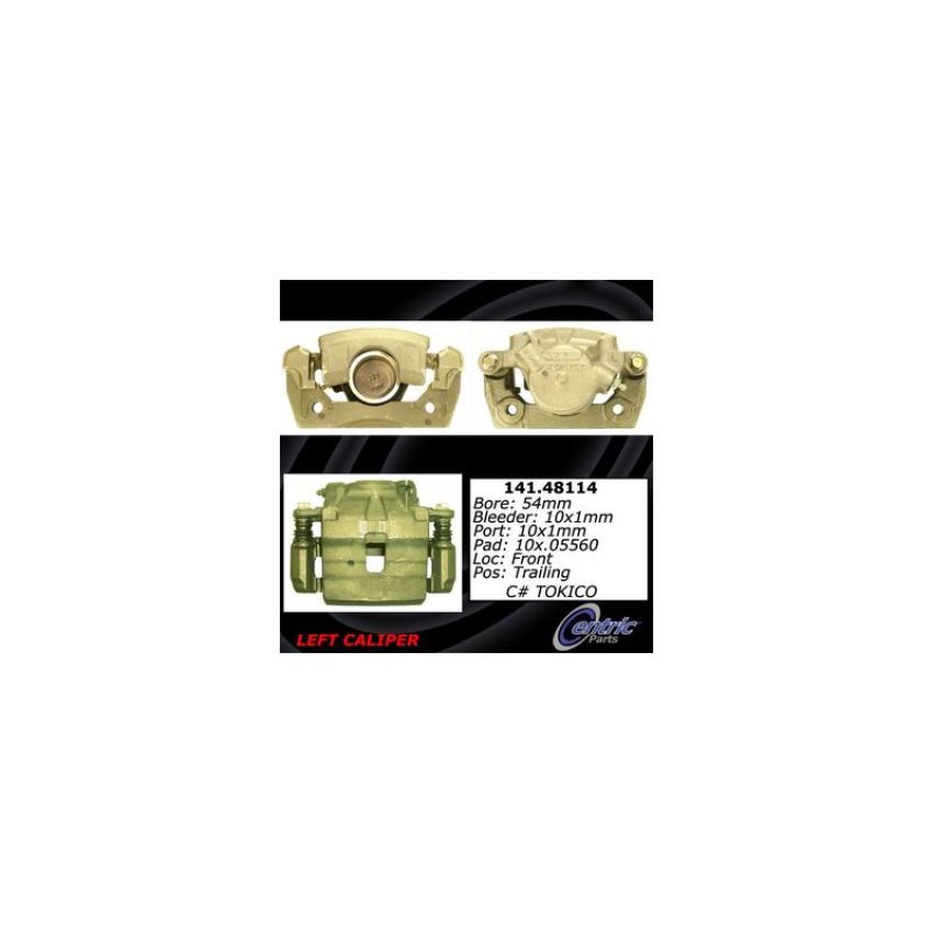 CENTRIC PARTS 141.48114 Centric Semi-Loaded Brake Caliper