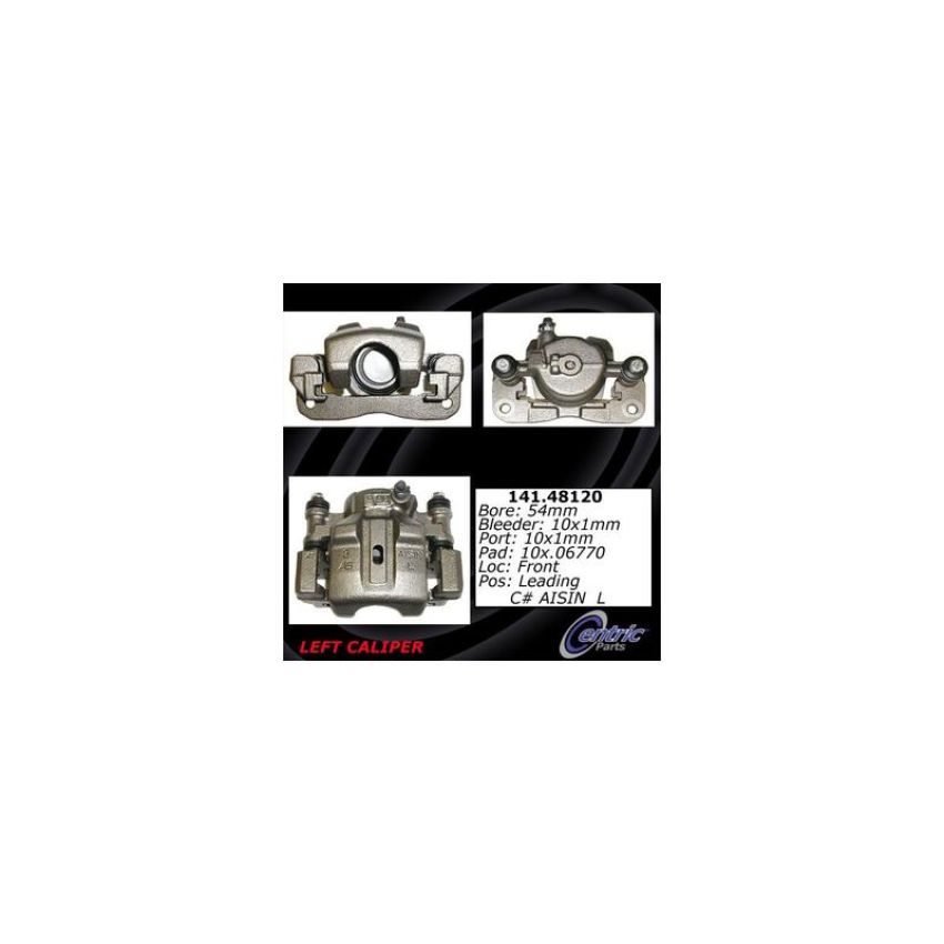 CENTRIC PARTS 141.48120 Centric Semi-Loaded Brake Caliper