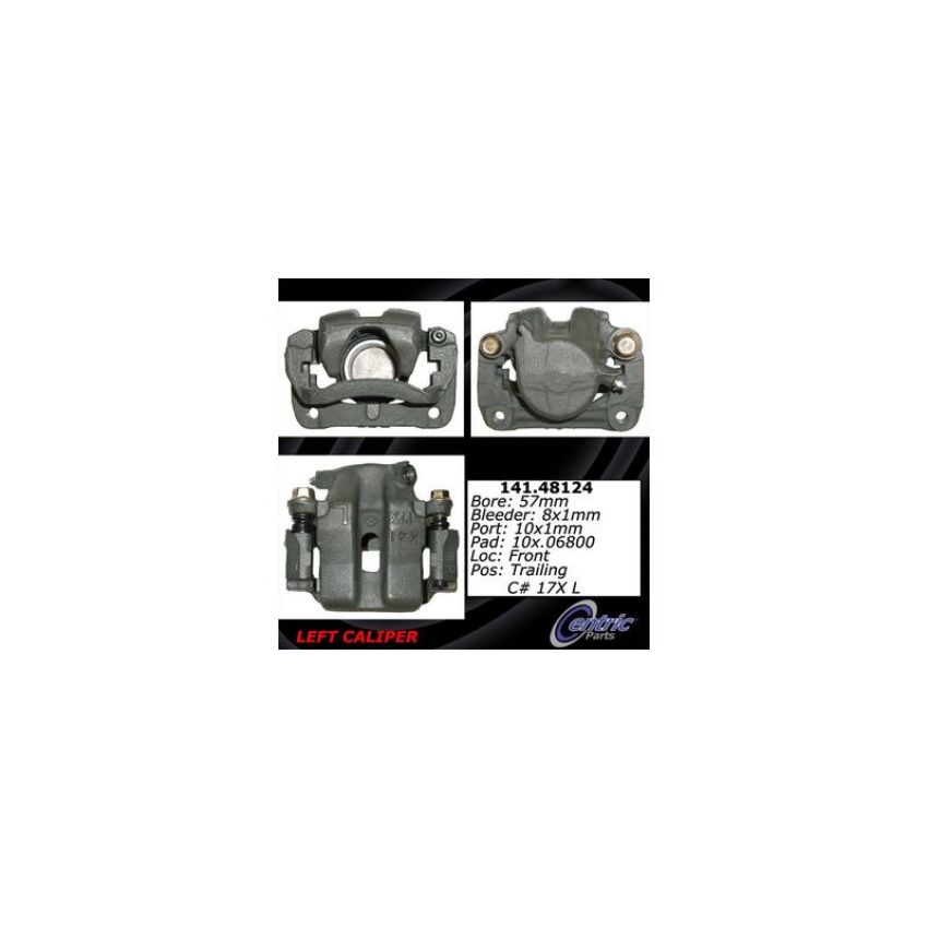 CENTRIC PARTS 141.48124 Centric Semi-Loaded Brake Caliper