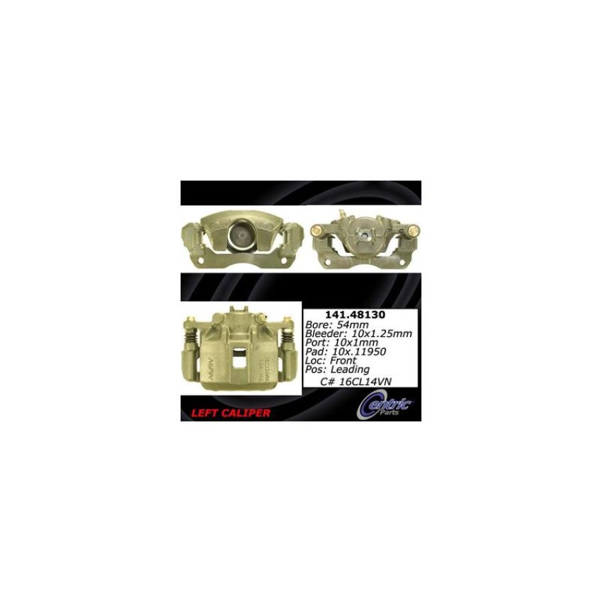 CENTRIC PARTS 141.48130 Centric Semi-Loaded Brake Caliper