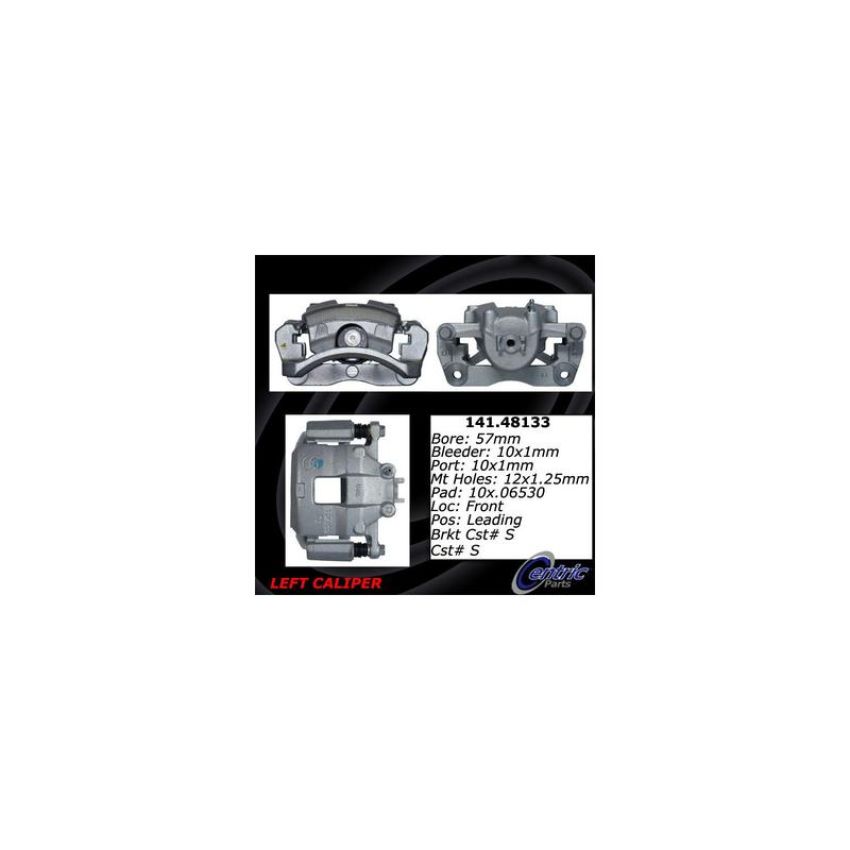 CENTRIC PARTS 141.48133 Centric Semi-Loaded Brake Caliper