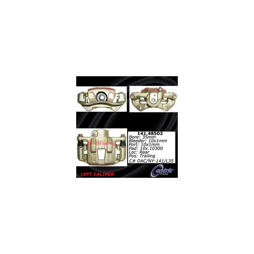 CENTRIC PARTS 141.48502 Centric Semi-Loaded Brake Caliper