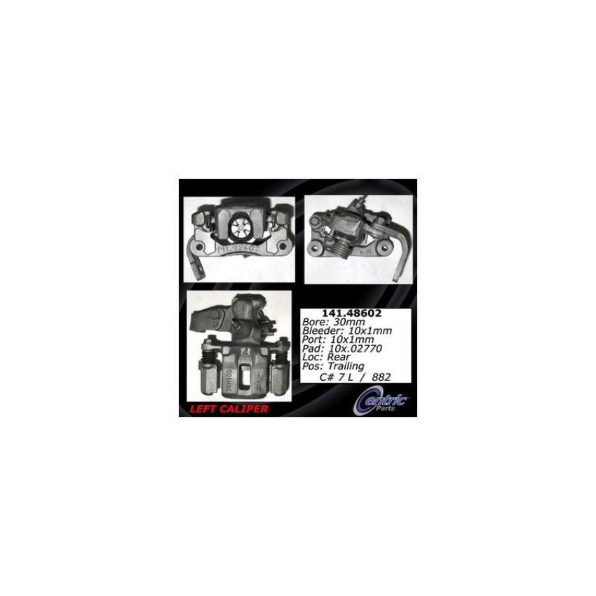 CENTRIC PARTS 141.48602 Centric Semi-Loaded Brake Caliper