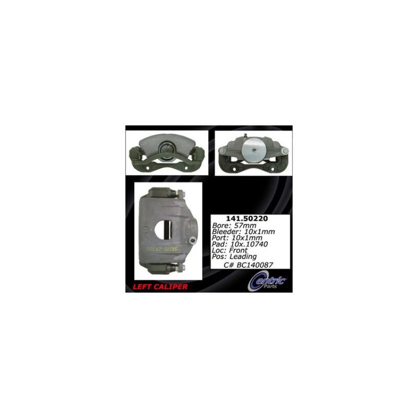 CENTRIC PARTS 141.50220 Centric Semi-Loaded Brake Caliper