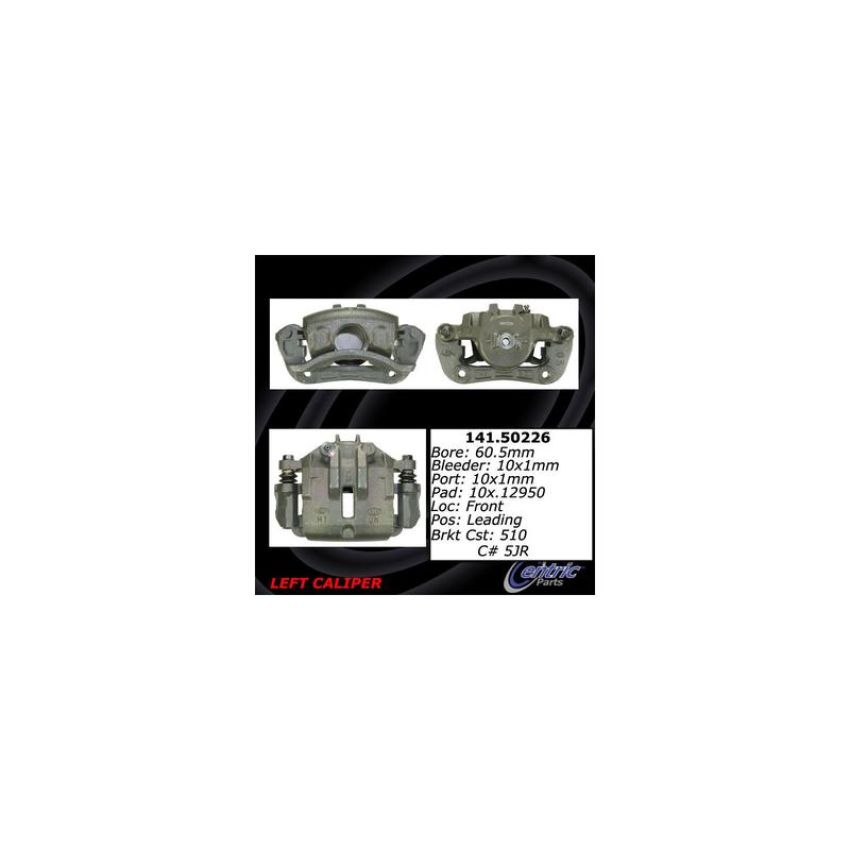 CENTRIC PARTS 141.50226 Centric Semi-Loaded Brake Caliper