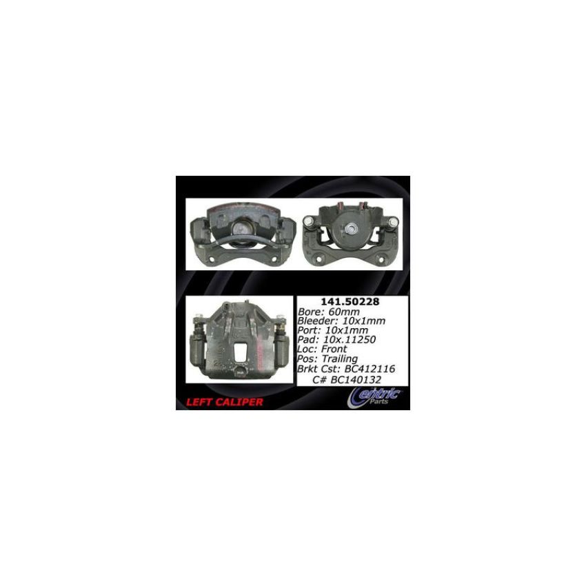CENTRIC PARTS 141.50228 Centric Semi-Loaded Brake Caliper