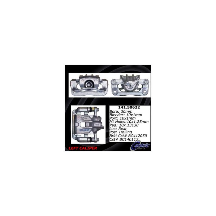 CENTRIC PARTS 141.50622 Centric Semi-Loaded Brake Caliper