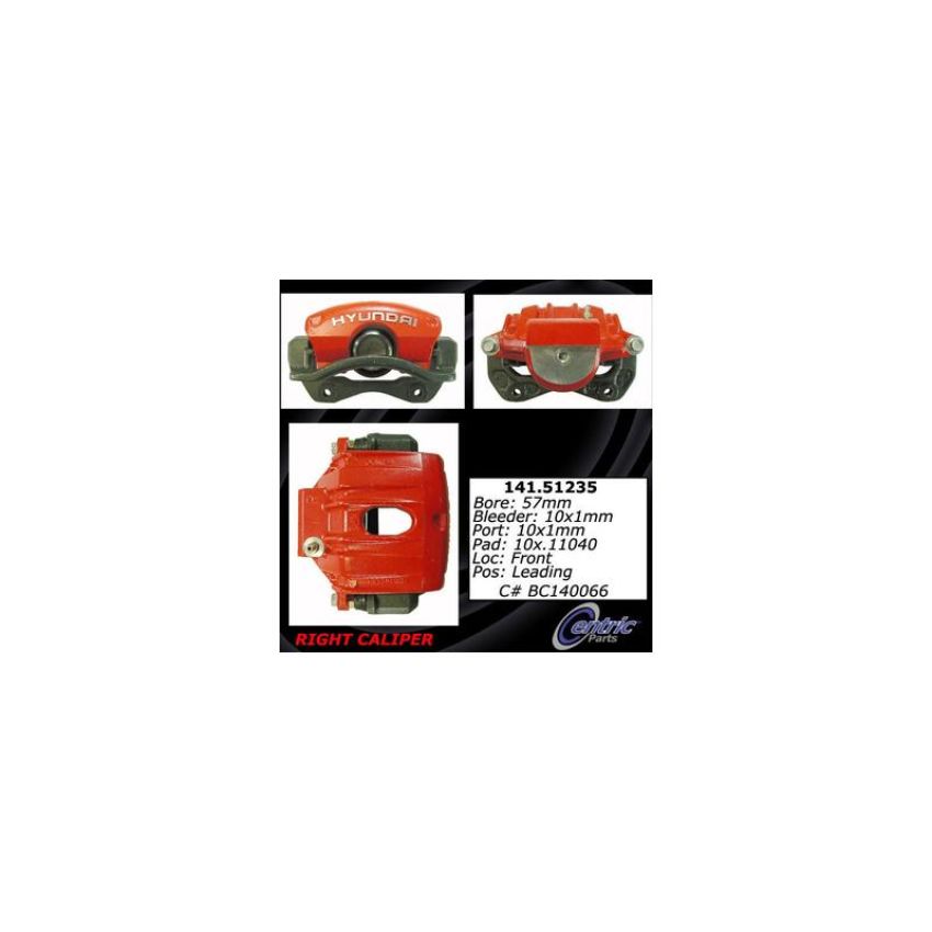 CENTRIC PARTS 141.51235 Centric Semi-Loaded Brake Caliper