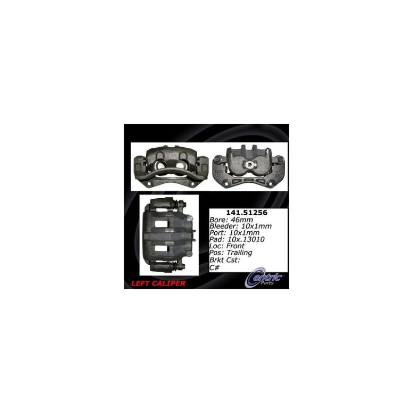 CENTRIC PARTS 141.51256 Centric Semi-Loaded Brake Caliper