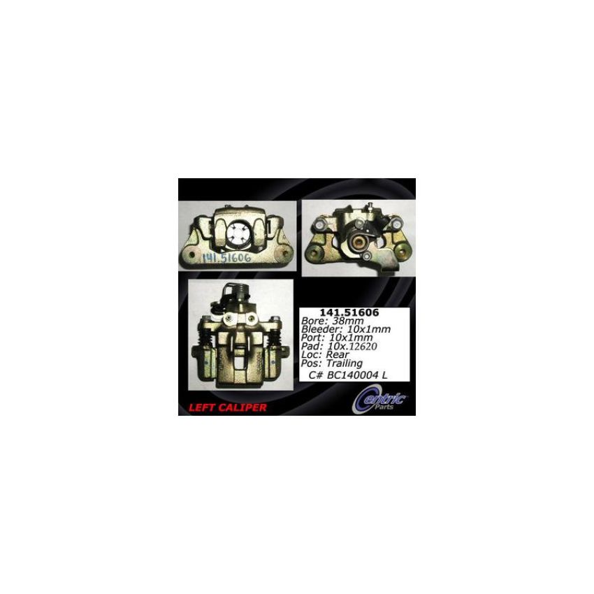 CENTRIC PARTS 141.51606 Centric Semi-Loaded Brake Caliper