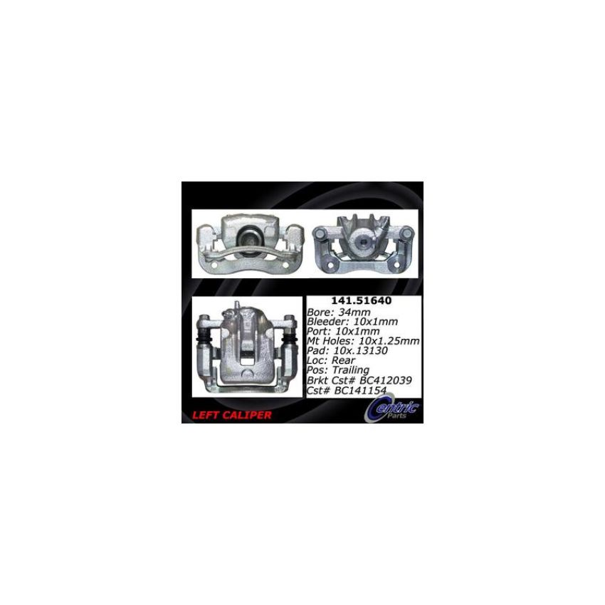 CENTRIC PARTS 141.51640 Centric Semi-Loaded Brake Caliper