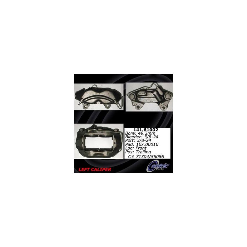 CENTRIC PARTS 141.61002 Centric Semi-Loaded Brake Caliper