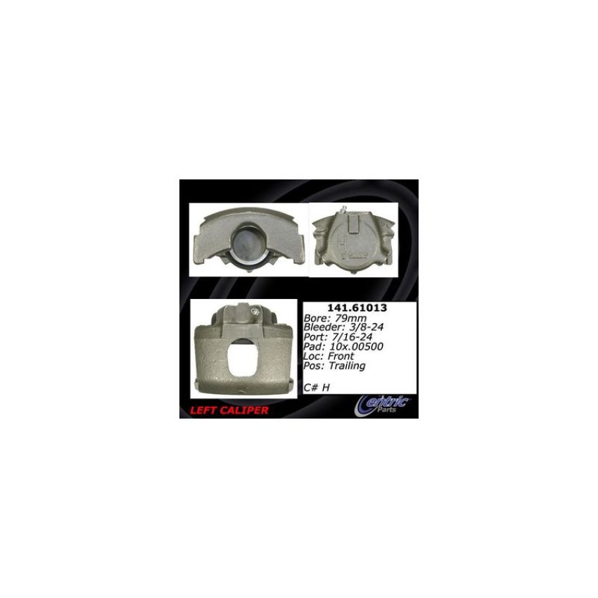 CENTRIC PARTS 141.61013 Centric Semi-Loaded Brake Caliper