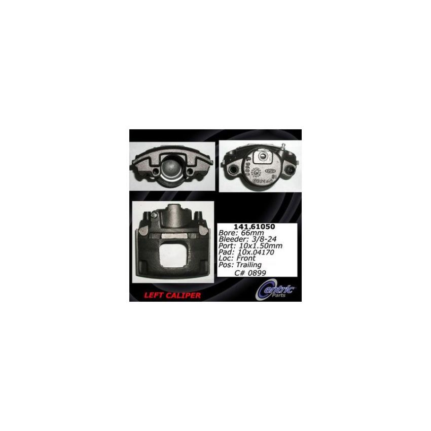 CENTRIC PARTS 141.61050 Centric Semi-Loaded Brake Caliper