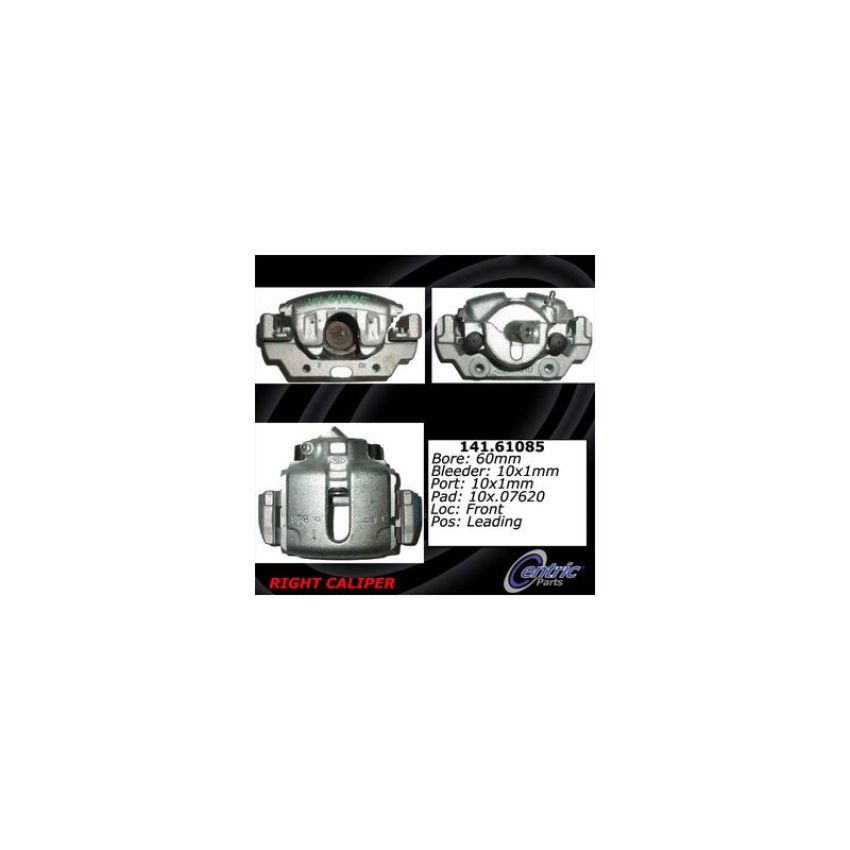 CENTRIC PARTS 141.61085 Centric Semi-Loaded Brake Caliper